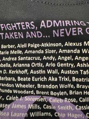 Customer photo review of Epilepsy - Round 30 (Unisex Classic Tee | Gildan)