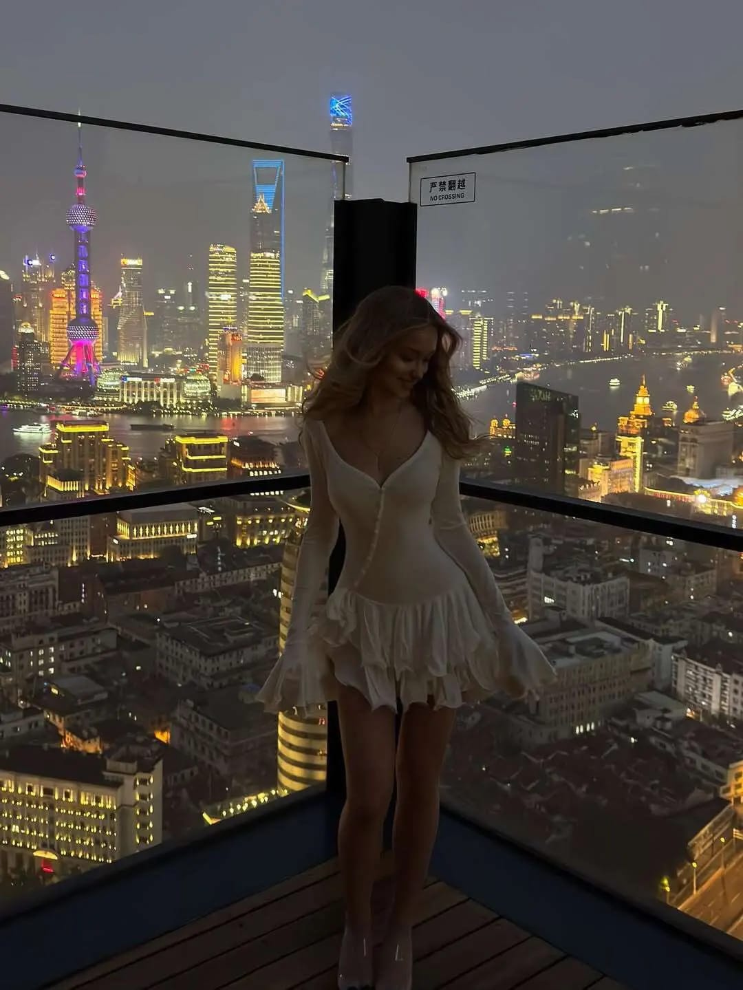 Customer photo review of Pamela Flared Sleeve Bodycon Mini Dress