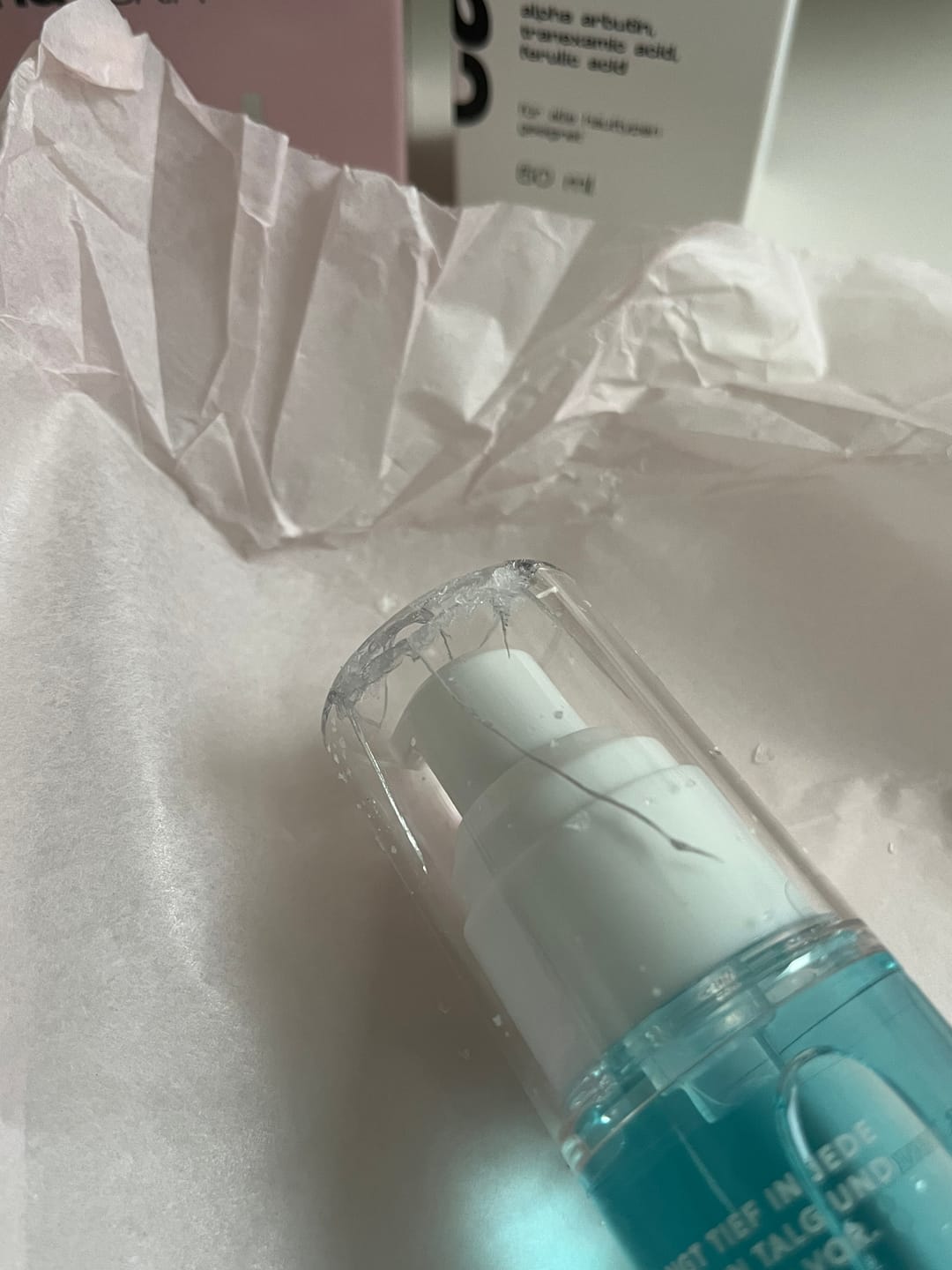 Customer photo review of Salicylsäure BHA 2% 50 ml