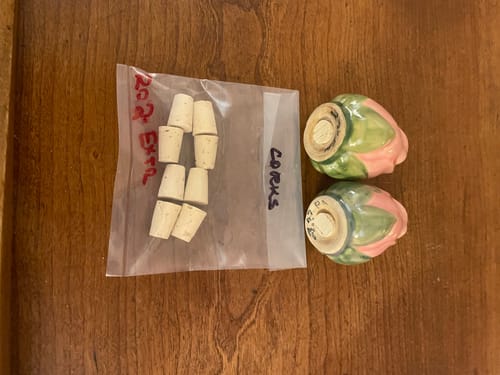 Customer photo review of Size 2 Cork Stoppers, Extra Select