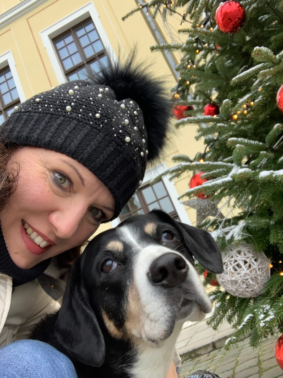 Customer photo review of Personalisierte Handyhülle - Eigenes Foto mit Hund