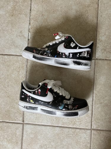 Customer photo review of Nike x G-Dragon Air Force 1 '07 'Para-Noise 3.0' AQ3692-004