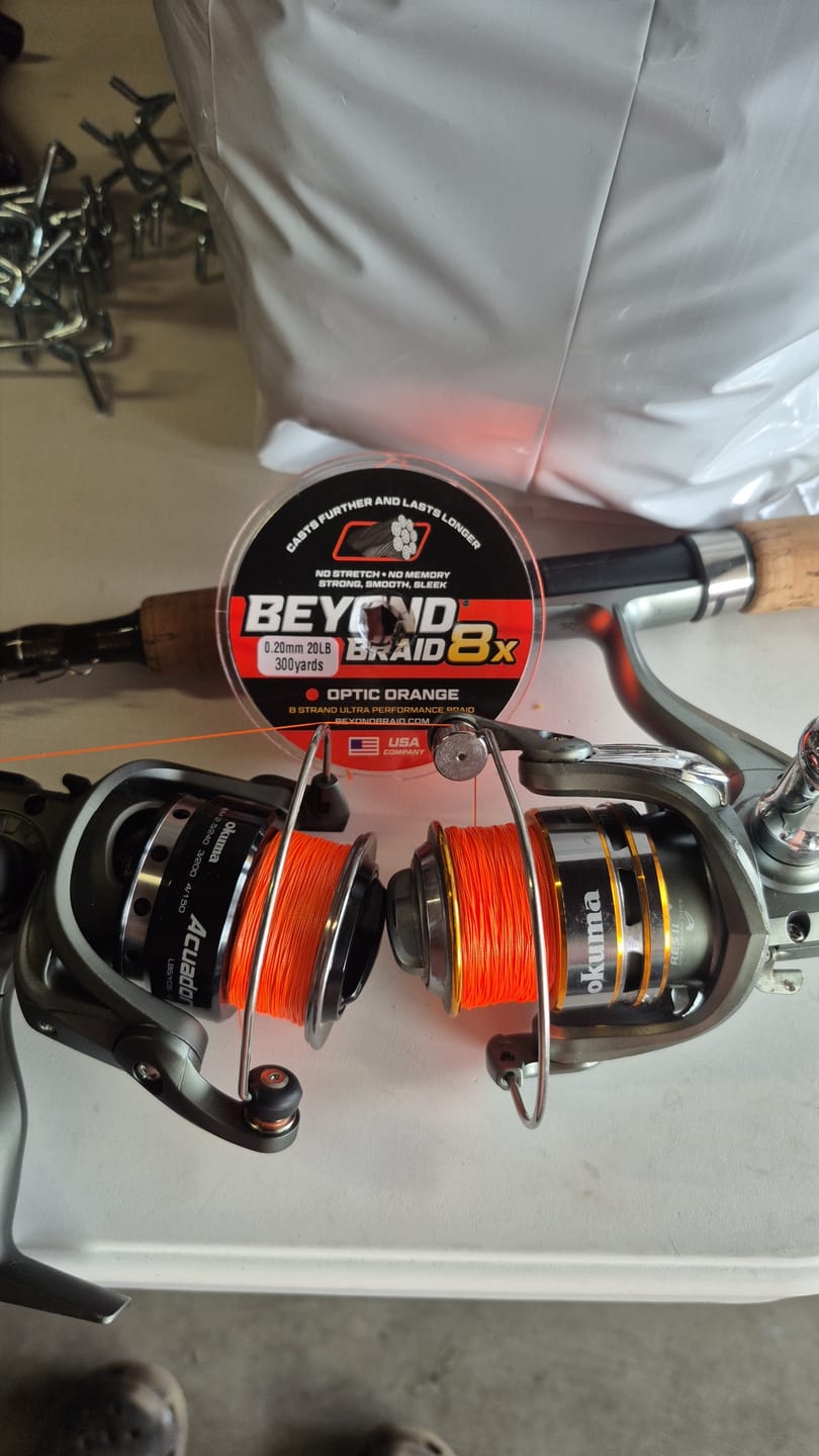 Customer photo review of Braided Fishing Line - 300 Yards, Pro Grade Performance for Saltwater & Freshwater- Beyond Braid