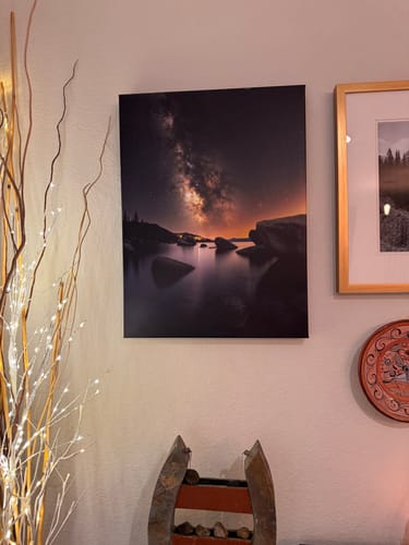 Customer photo review of Milky Way Rock Garden Lake Tahoe