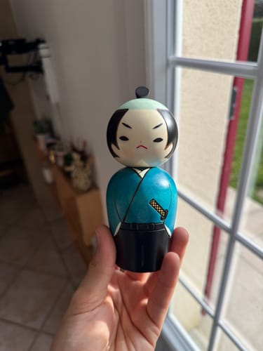 Customer photo review of Kokeshi Samouraï