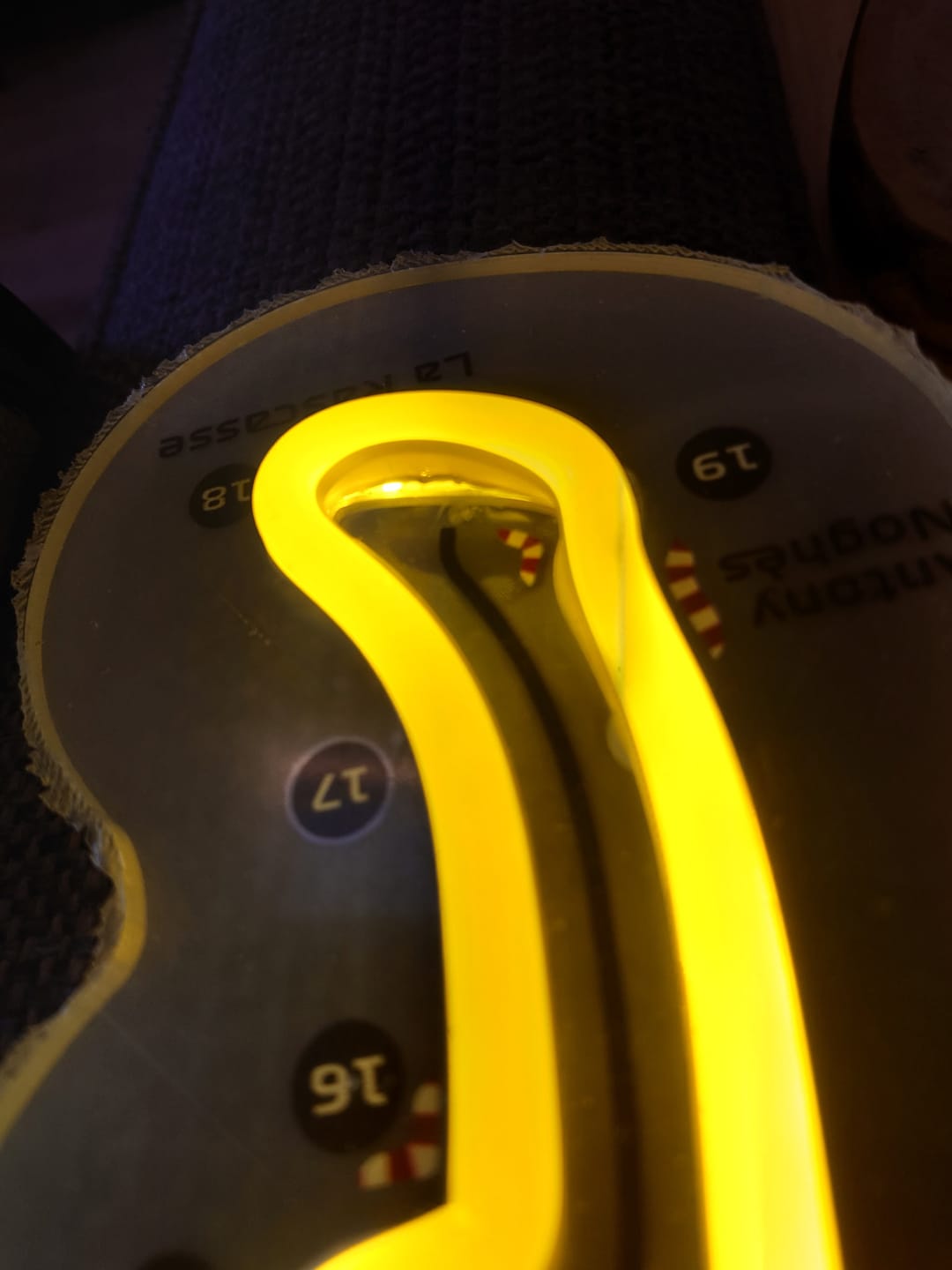 Customer photo review of Circuit De Monaco Neon Race Track