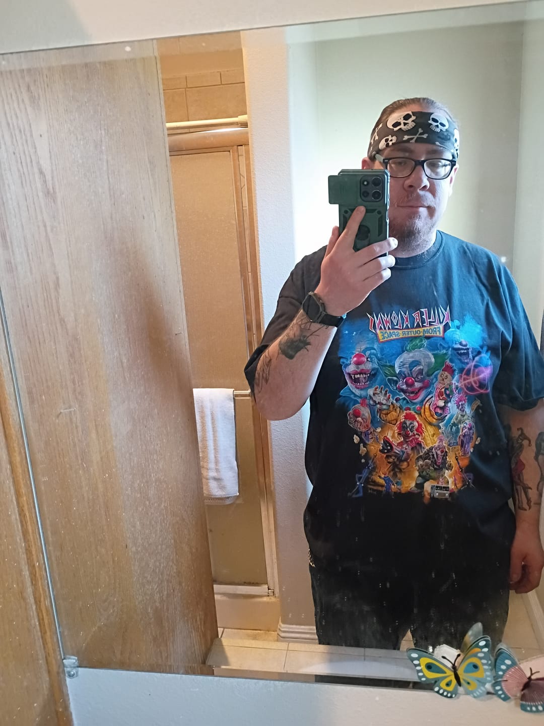 Customer photo review of KILLER KLOWNS FROM OUTER SPACE: THE INVASION - T-SHIRT