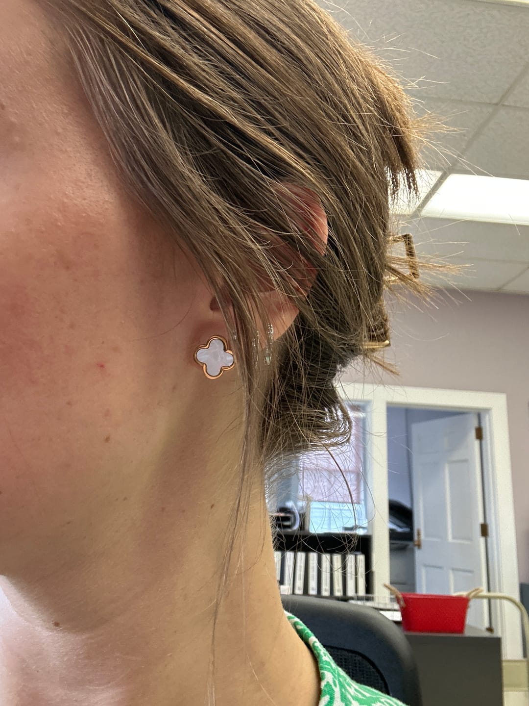 Customer photo review of Nova Earrings