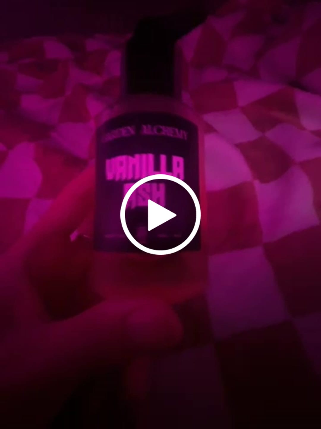 Customer video review of VANILLA ASH body oil