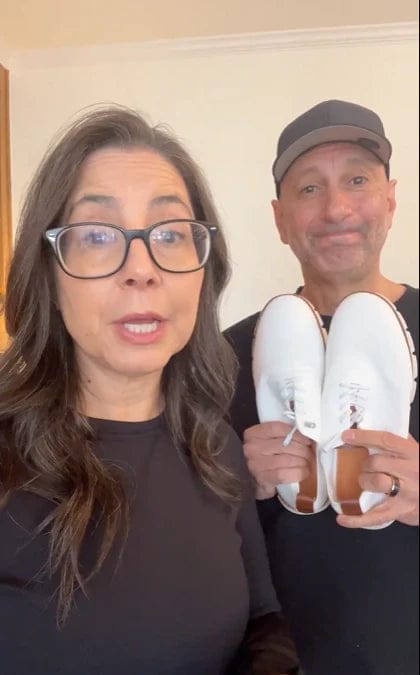 Customer photo review of Ultra Comfy - Shoes