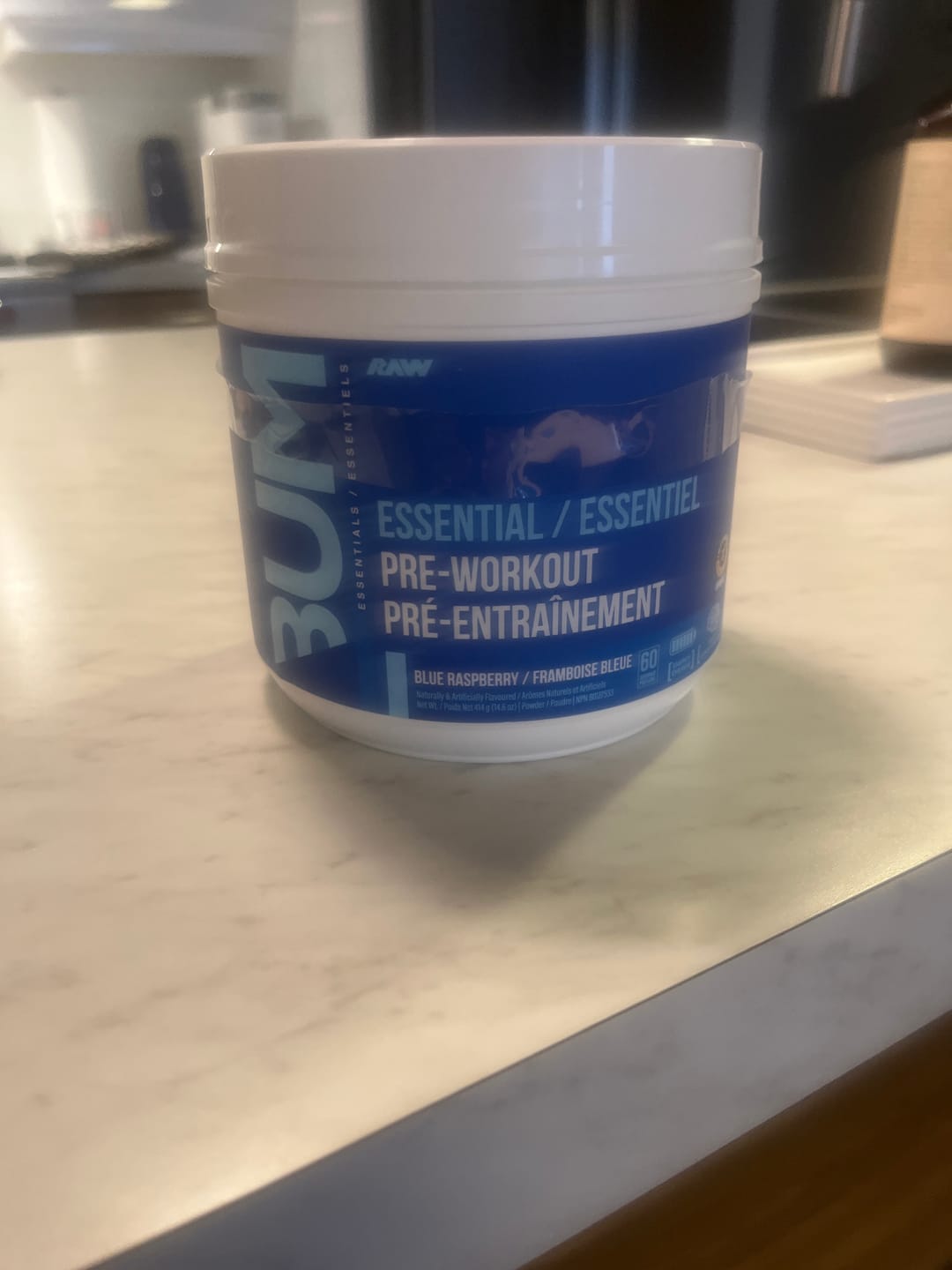 Customer photo review of CBUM - Essentiel Pre-Workout - 408g