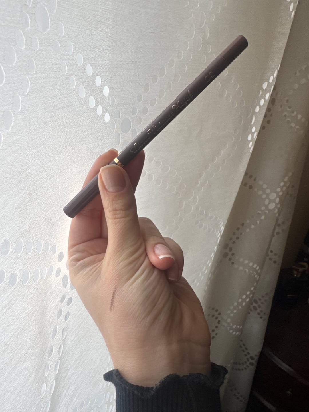 Customer photo review of Noturīgs gēla acu zīmulis Vivienne Sabo Liner Virtuose Kajal Eye Pencil
