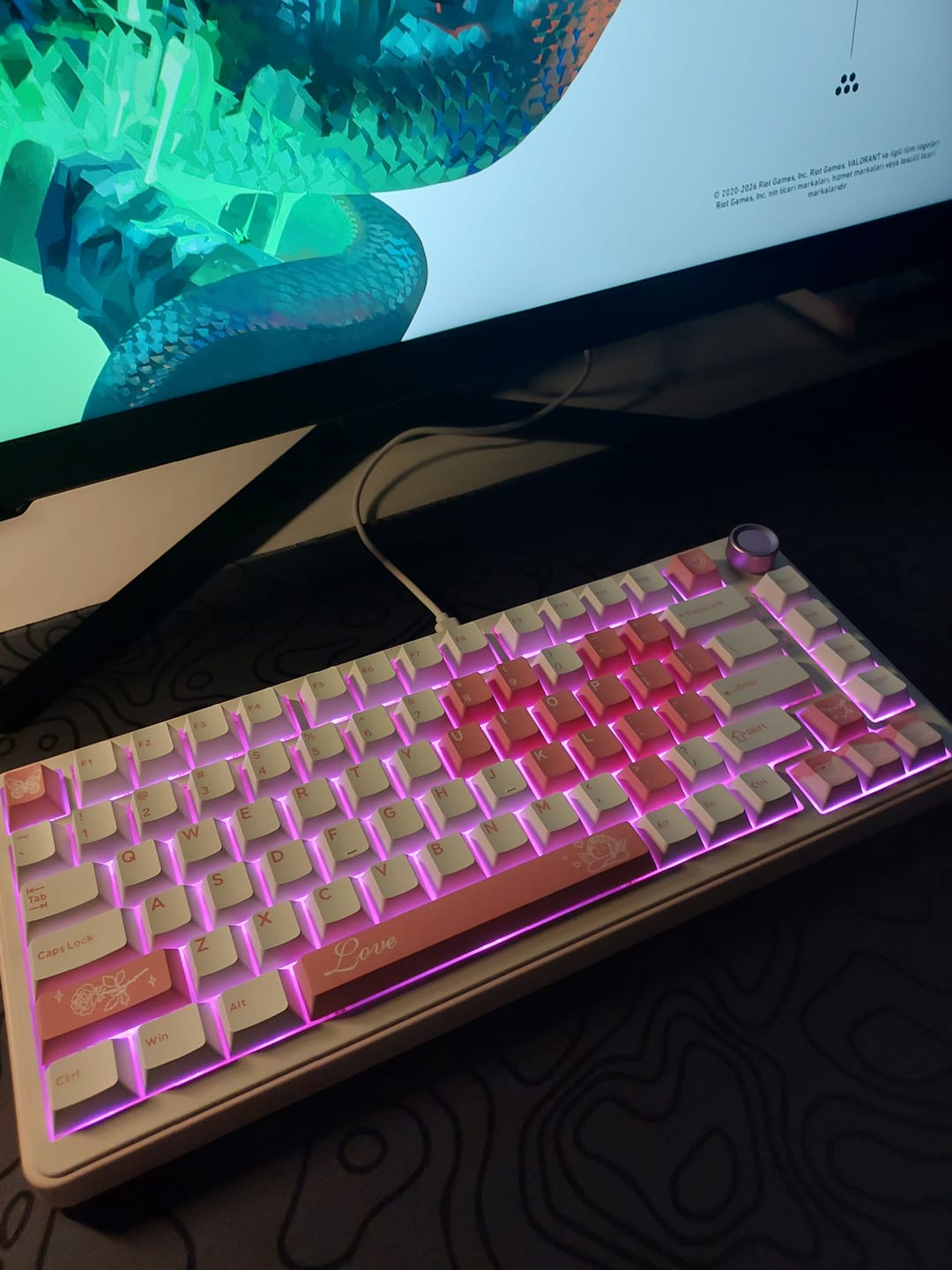 Customer photo review of YUNZII B75 Pro Mekanik Klavye