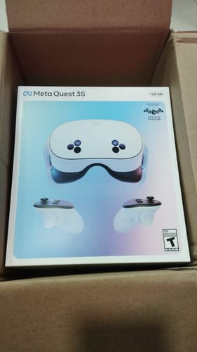 Customer photo review of Lentes de Real Virtual Meta QUEST 2 Advanced ALL IN ONE VR HEADSET 128GB