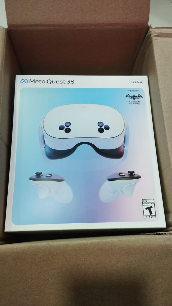 Customer photo review of Lentes de Real Virtual Meta QUEST 2 Advanced ALL IN ONE VR HEADSET 128GB