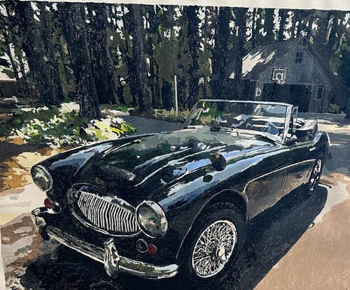 Customer photo review of Custom Paint By Numbers - Turn Trip Memory into Art