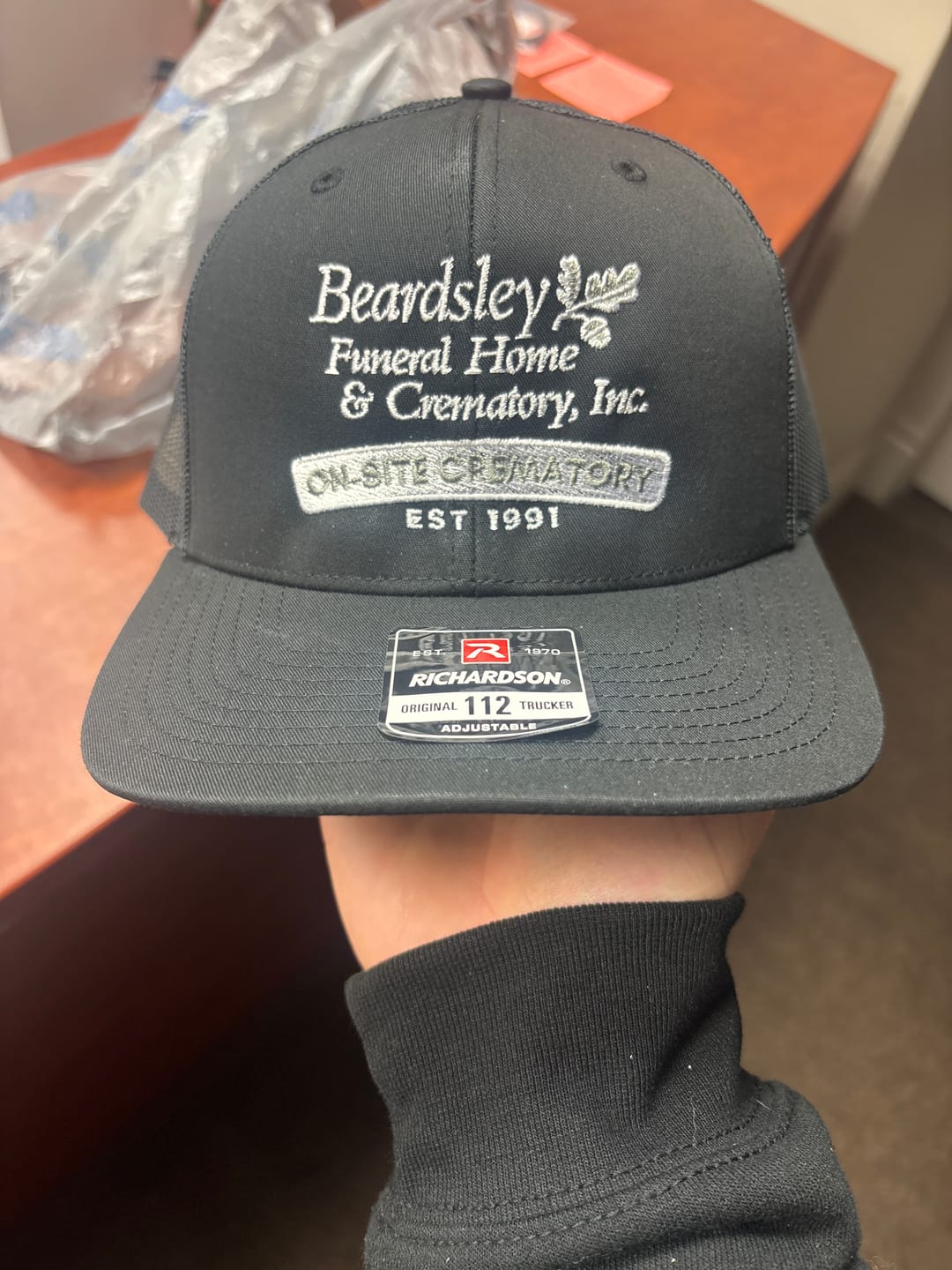 Customer photo review of Richardson - Snapback Trucker Hat 112  Limited Offer $14.50