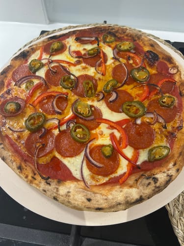 Customer photo review of Sourdough Pizza Bases
