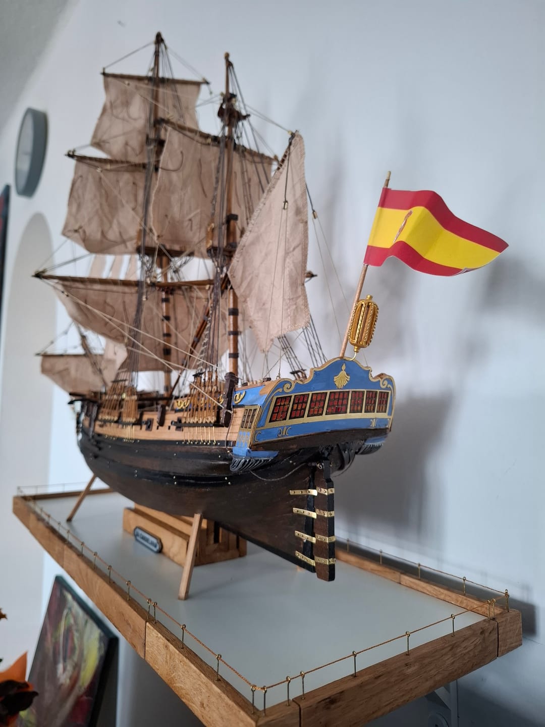Customer photo review of Maqueta Barco La Candelaria