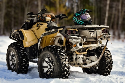 Customer photo review of Can-Am Outlander G2 Dual split