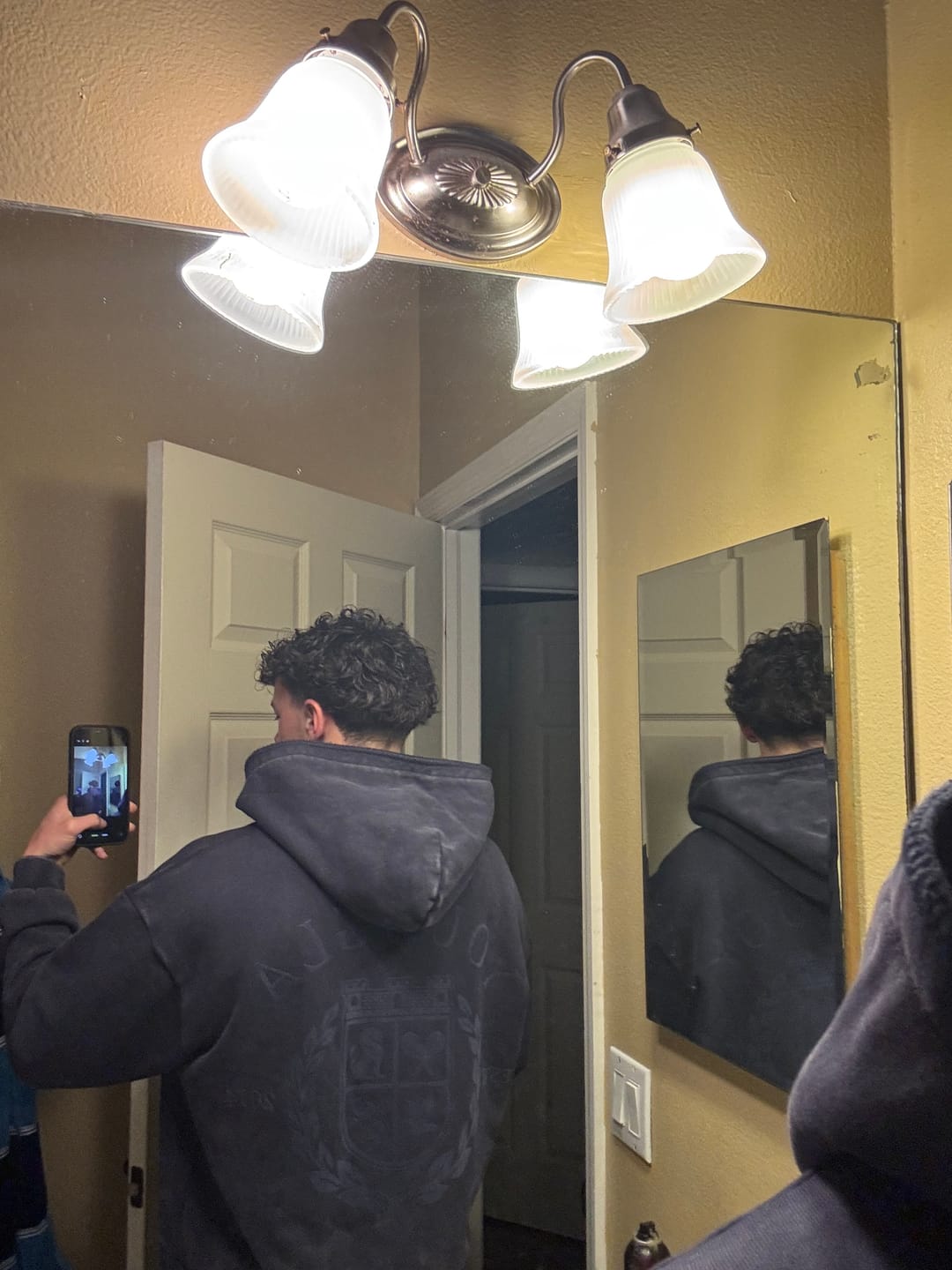 Customer photo review of 5169 - Old Money Quarter-Zip Hoodies