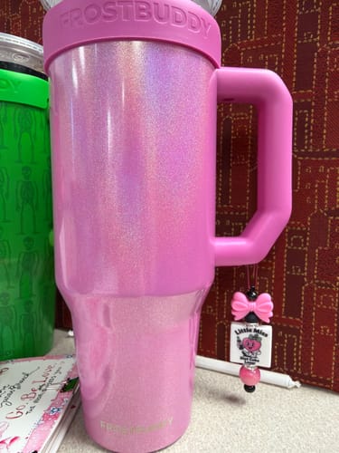 Customer photo review of Lil’ Miss Diet Coke Bar Charm - Tumbler Handle Charm
