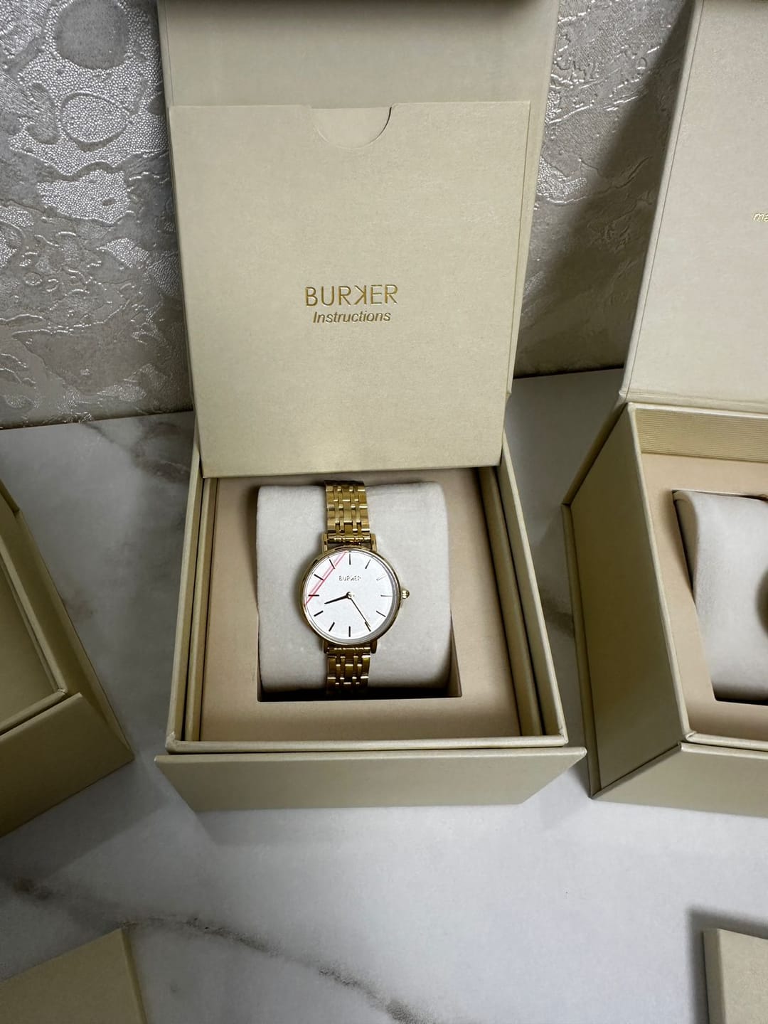 Customer photo review of Ruby Petite Gold White