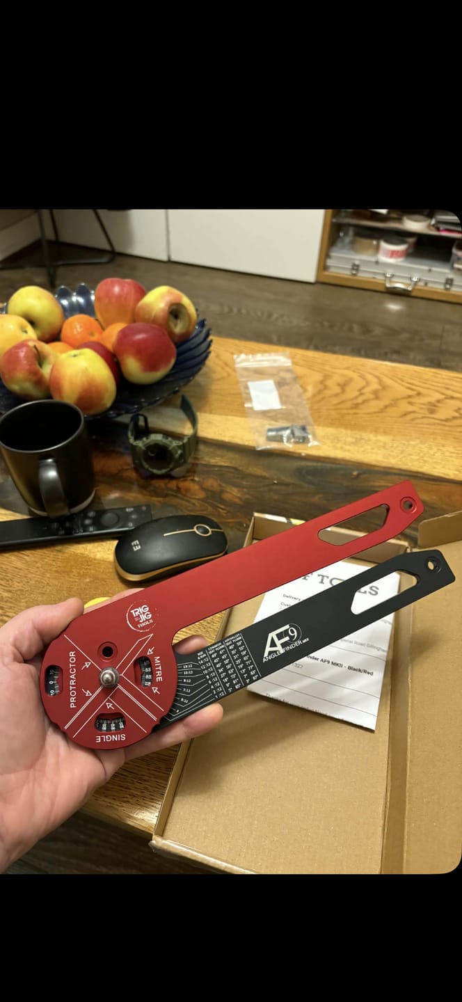 Customer photo review of TrigJig | Angle Finder AF9 MKII