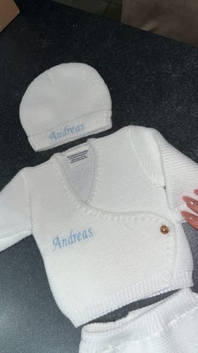 Customer photo review of Ensemble en maille