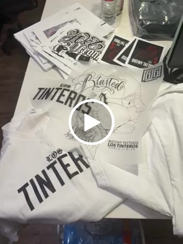 Customer video review of DTF Transfers Upload Your Gang Sheet