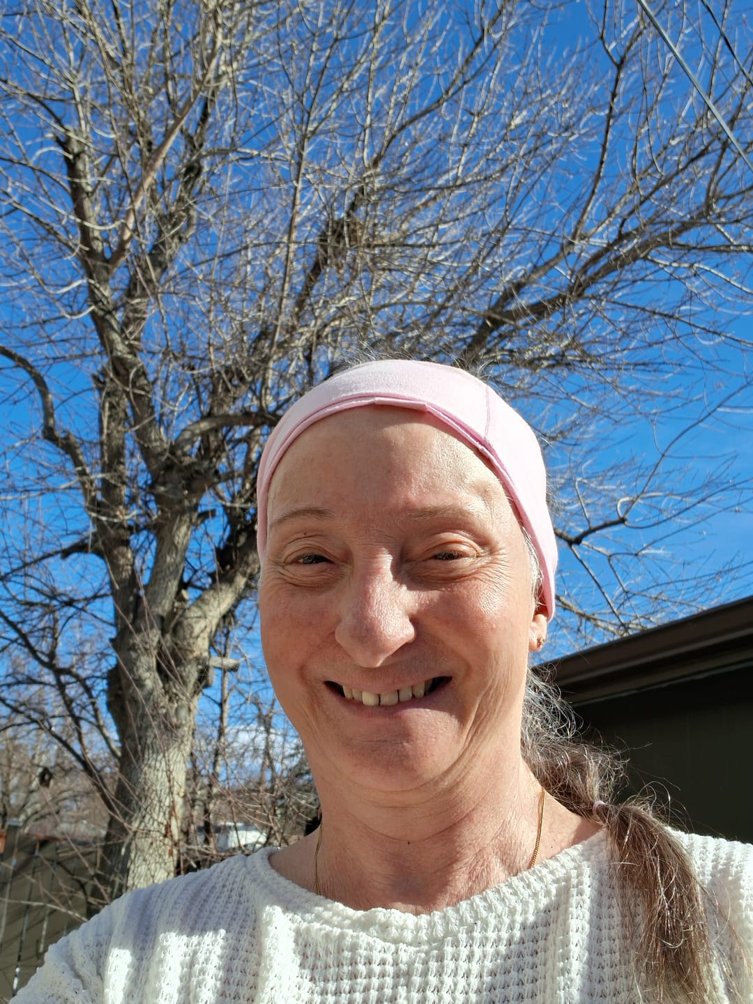 Customer photo review of Organic Twist Headband