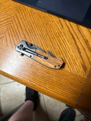 Customer photo review of HOLY GRAIL™ POCKET KNIFE