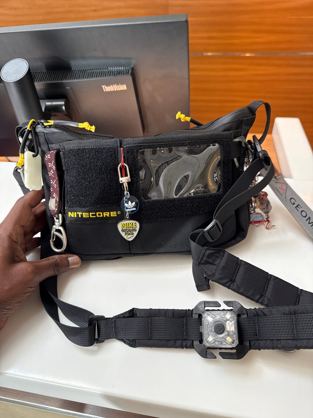Customer photo review of SLB08 Modular Sling Bag - 2L Capacity