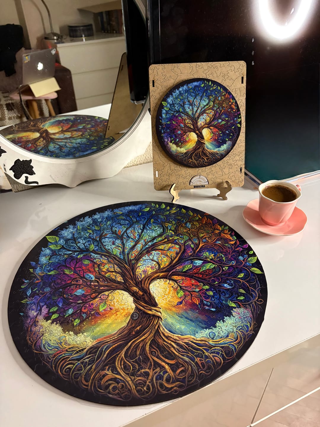Customer photo review of Hayat Ağacı - Ahşap Puzzle