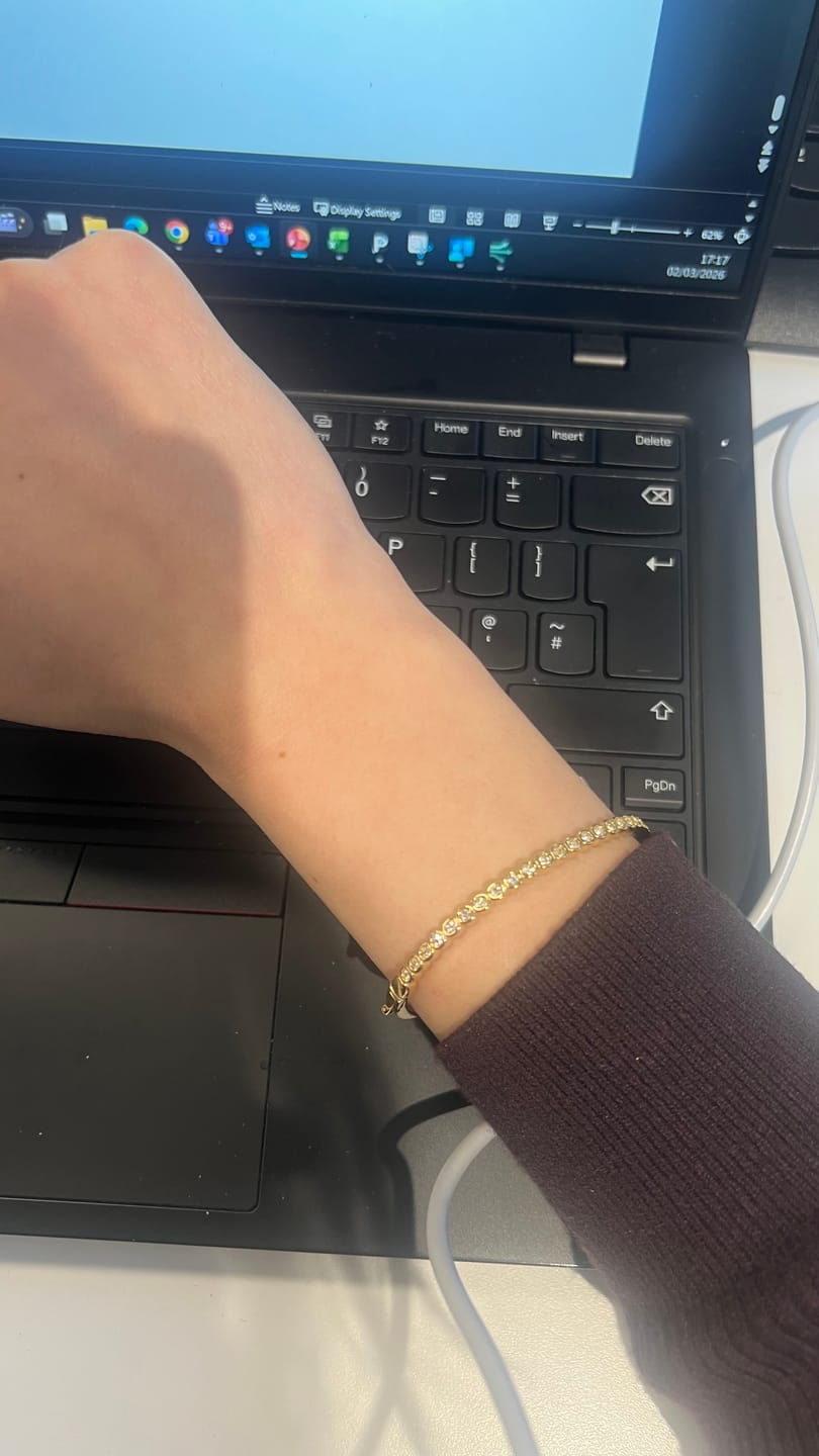 Customer photo review of Bezel Bangle
