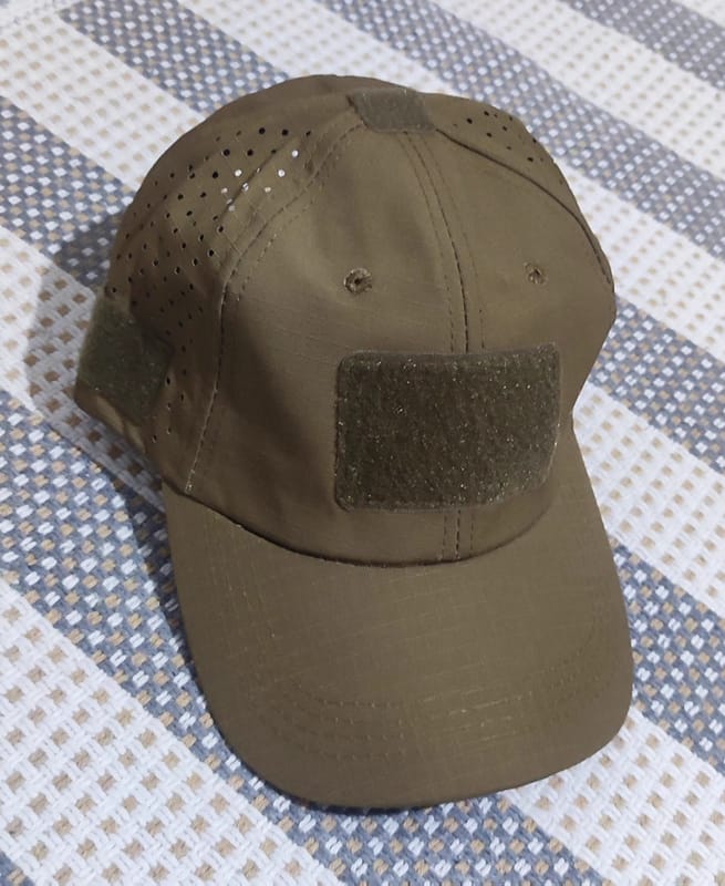 Customer photo review of Breathable Tactical Mesh Baseball Cap
