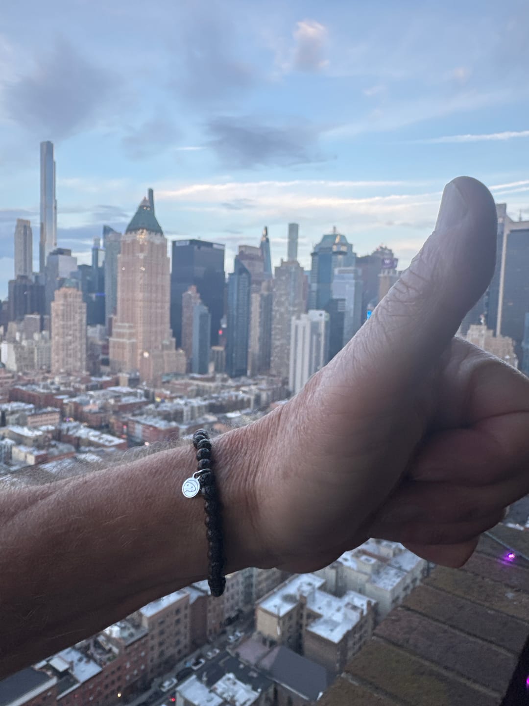 Customer photo review of Lava Rock Bracelet Mini
