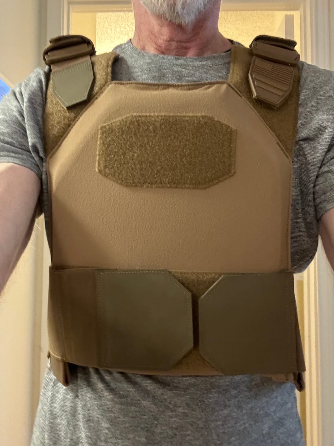 Customer photo review of RTS Tactical Advanced Sleek 2.0 Plate Carrier Without RTS Tactical Logo - 10X12