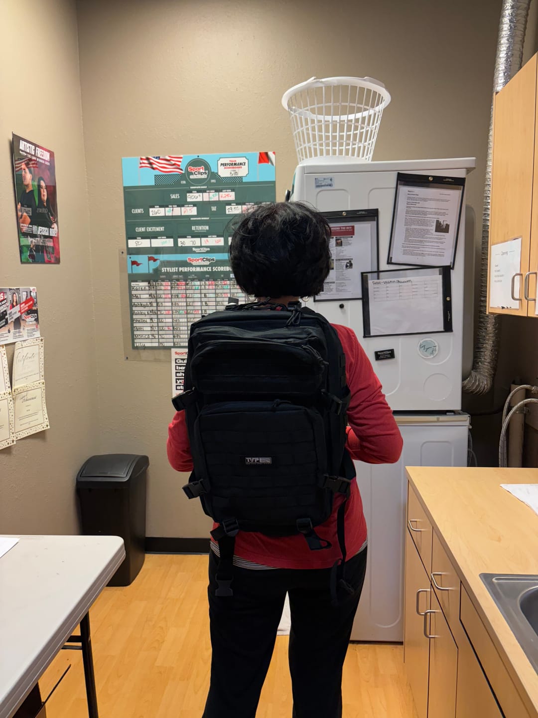 Customer photo review of T.V.P. Tactical Backpack