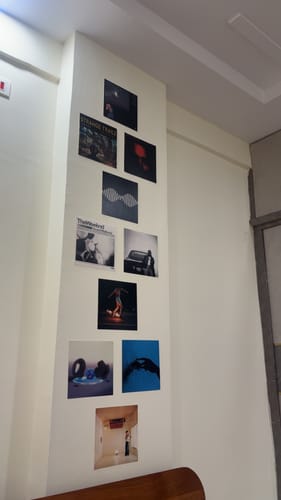 Customer photo review of PLAYLIST - ALBUM COVER PRINTS - CUSTOM WALL COLLAGE POSTERS