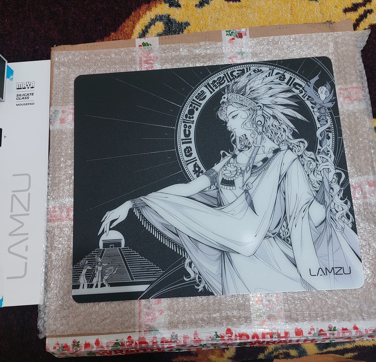 Customer photo review of Lamzu Maya Cam Mousepad