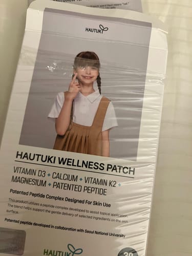 Customer photo review of HAUTUKI Growth Support Patch - 5 Month Supply (5Box) 40% OFF