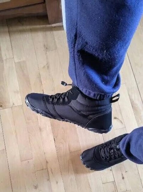 Customer photo review of WinterStep® - Frühling & Winter Barfußschuh