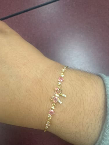 Customer photo review of Bow Bracelet