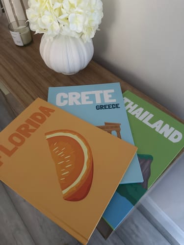 Customer photo review of Custom Travel Book