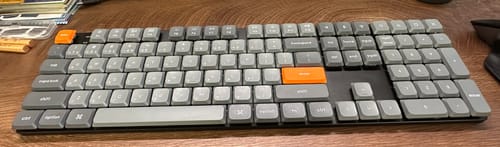 Customer photo review of Keychron K5 Max QMK 矮軸 無線機械式鍵盤(注音版本)