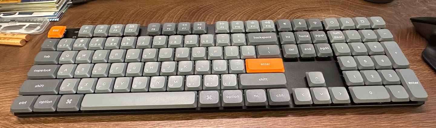 Customer photo review of Keychron K5 Max QMK 矮軸 無線機械式鍵盤(注音版本)