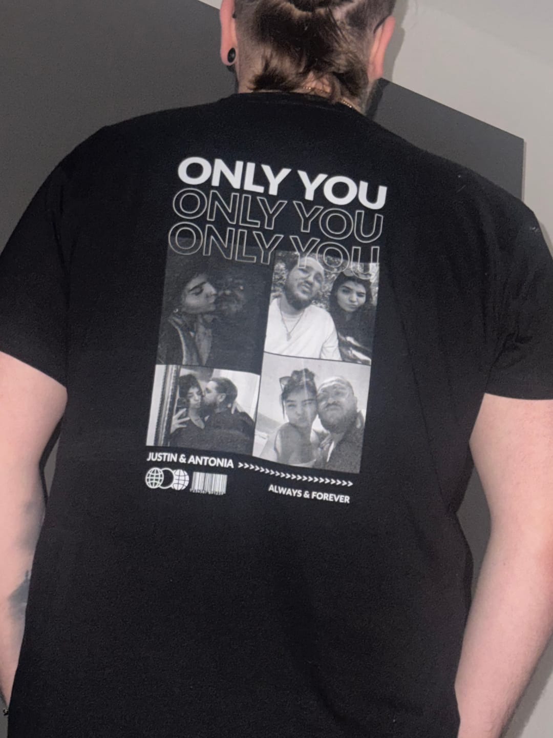 Customer photo review of T-Shirt - Only you - Collage