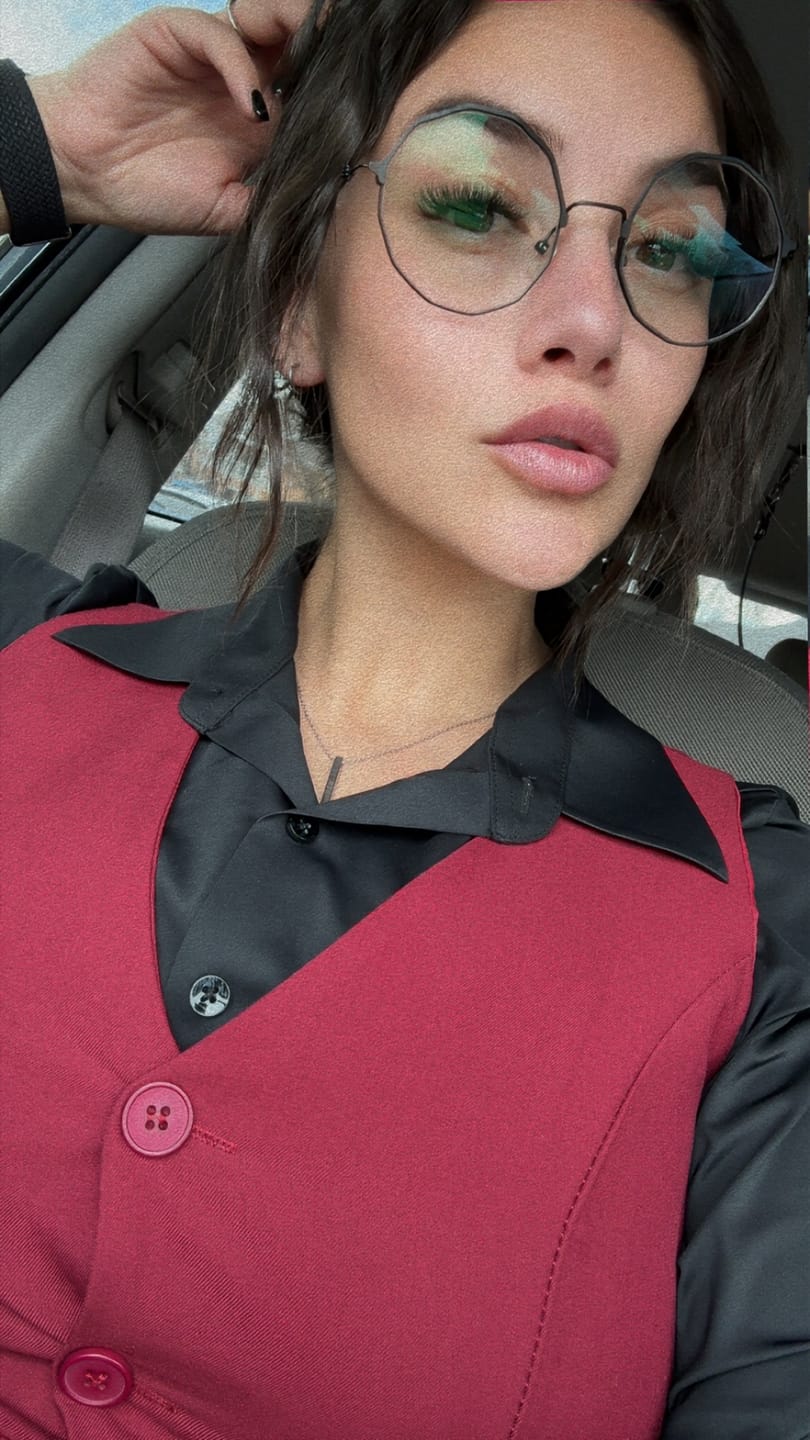 Customer photo review of Patricia Eyeglasses