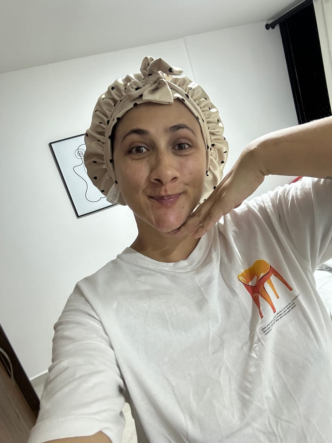 Customer photo review of Gorros para Dormir